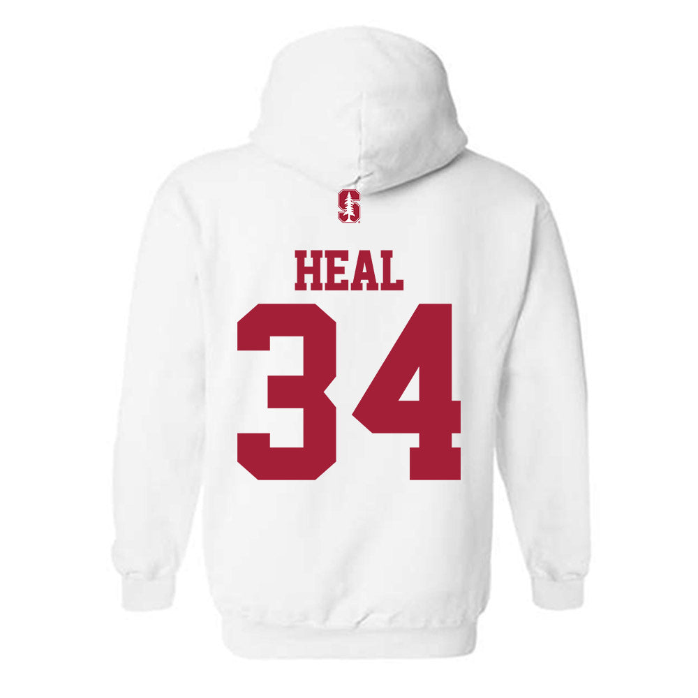 Stanford - NCAA Women's Basketball : Tess Heal - Classic Shersey Hooded Sweatshirt-1