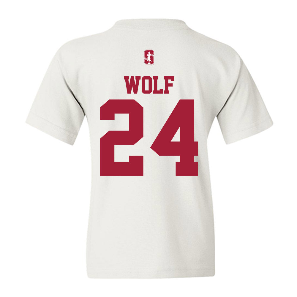 Stanford - NCAA Women's Soccer : Maryn Wolf - Classic Shersey Youth T-Shirt-1