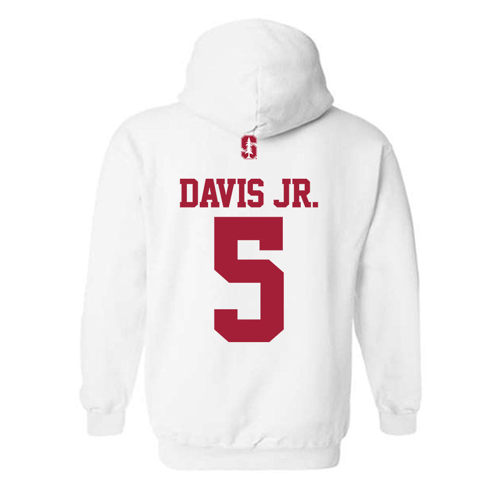 Stanford - NCAA Football : Chris Davis Jr. - Classic Shersey Hooded Sweatshirt-1