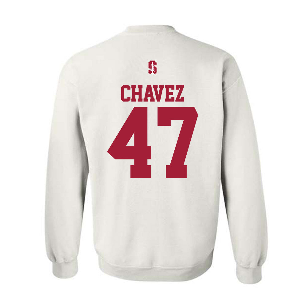 Stanford - NCAA Football : Alejandro Chavez - Classic Shersey Crewneck Sweatshirt-1