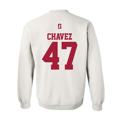 Stanford - NCAA Football : Alejandro Chavez - Classic Shersey Crewneck Sweatshirt-1
