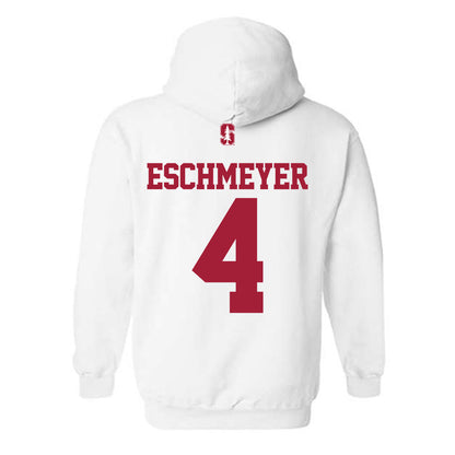 Stanford - NCAA Women's Basketball : Alexandra Eschmeyer - Classic Shersey Hooded Sweatshirt-1