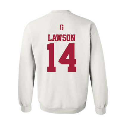 Stanford - NCAA Women's Lacrosse : Amanda Lawson - Classic Shersey Crewneck Sweatshirt-1