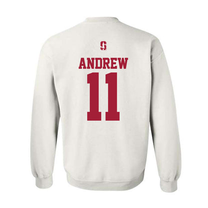 Stanford - NCAA Women's Volleyball : Elizabeth Andrew - Classic Shersey Crewneck Sweatshirt-1