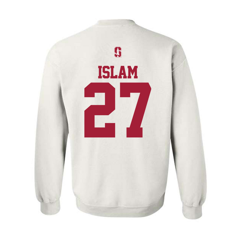 Stanford - NCAA Men's Soccer : Trevor Islam - Classic Shersey Crewneck Sweatshirt-1