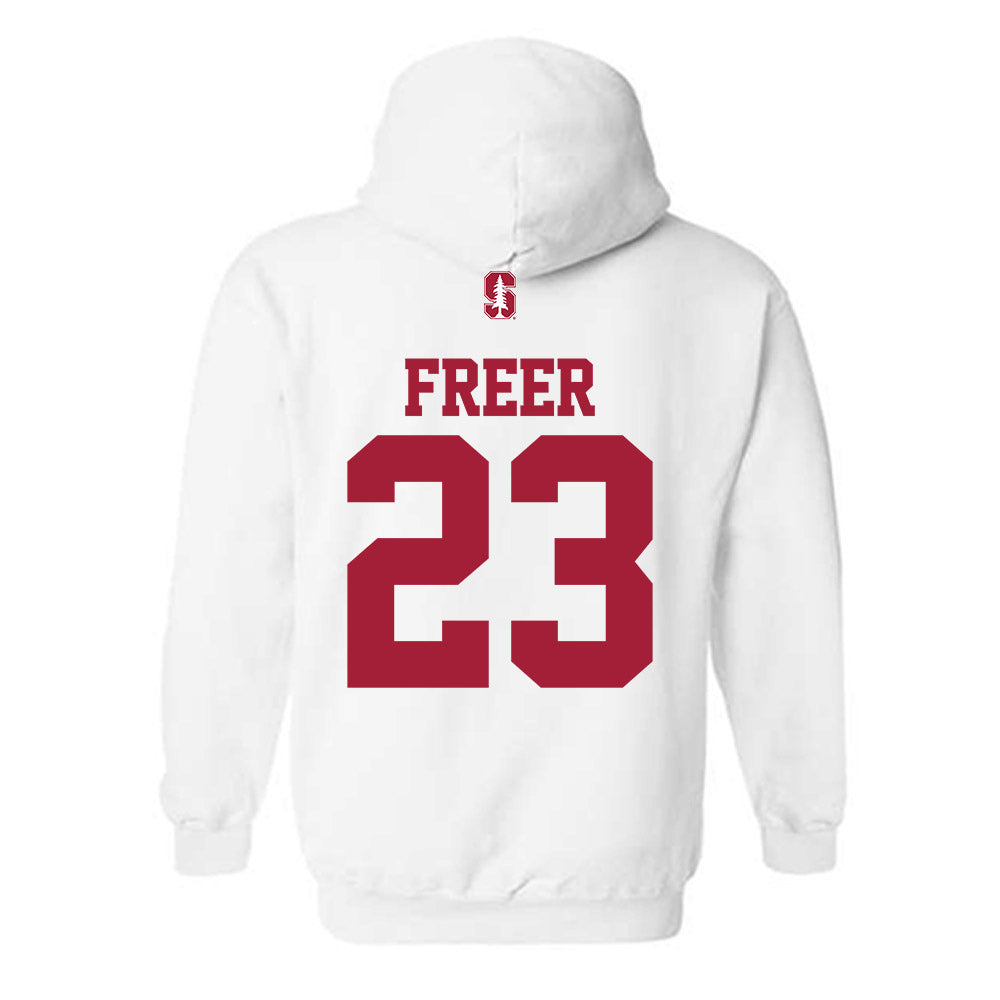 Stanford - NCAA Women's Soccer : Lily Freer - Classic Shersey Hooded Sweatshirt-1