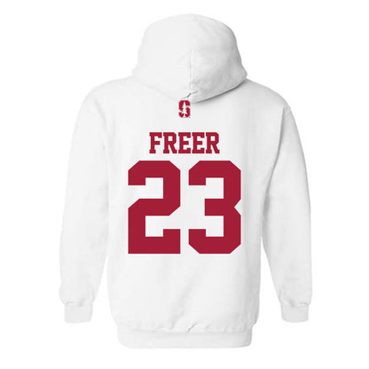 Stanford - NCAA Women's Soccer : Lily Freer - Classic Shersey Hooded Sweatshirt-1