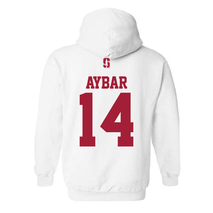 Stanford - NCAA Football : Wilfredo Aybar - Classic Shersey Hooded Sweatshirt-1