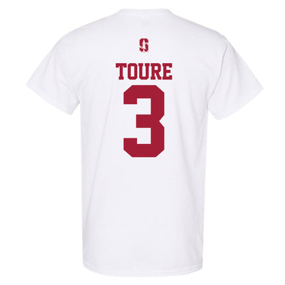 Stanford - NCAA Men's Basketball : Tallis Toure - Classic Shersey T-Shirt-1
