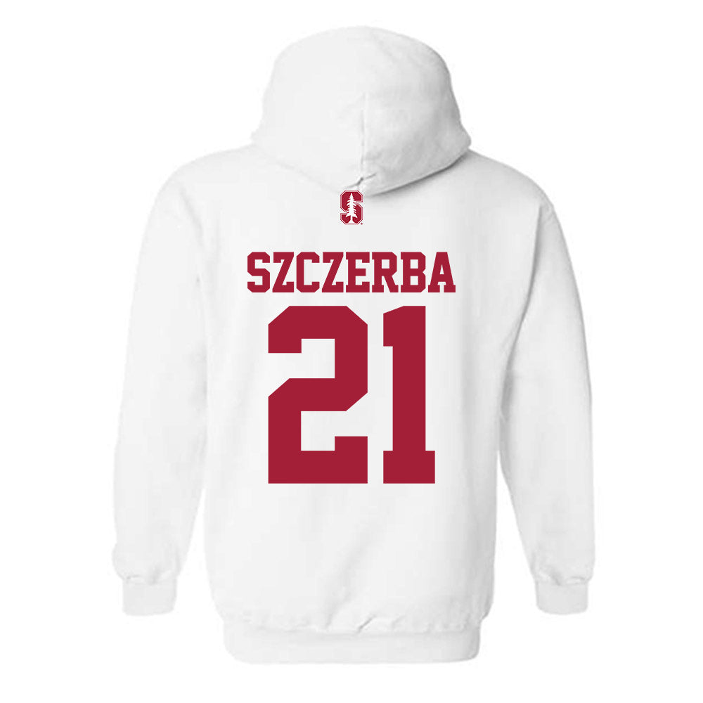 Stanford - NCAA Women's Water Polo : Natalia Szczerba - Classic Shersey Hooded Sweatshirt-1