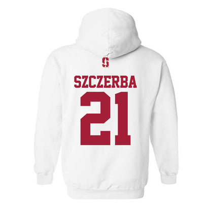 Stanford - NCAA Women's Water Polo : Natalia Szczerba - Classic Shersey Hooded Sweatshirt-1