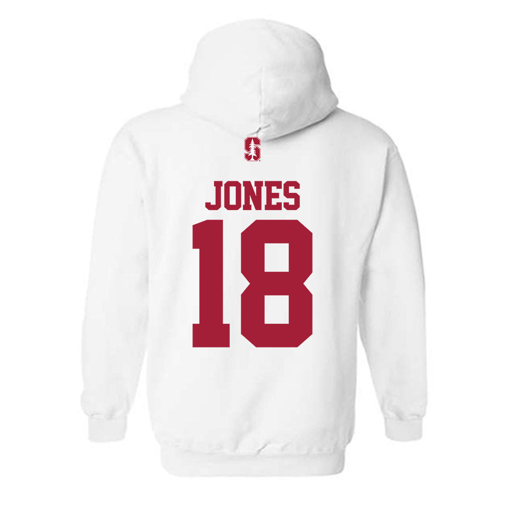 Stanford - NCAA Softball : Emily Jones - Classic Shersey Hooded Sweatshirt-1