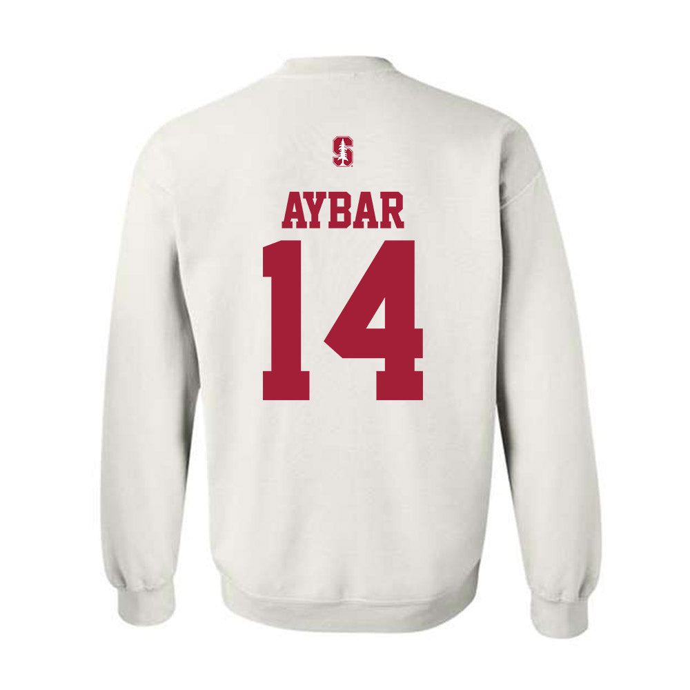 Stanford - NCAA Football : Wilfredo Aybar - Classic Shersey Crewneck Sweatshirt-1