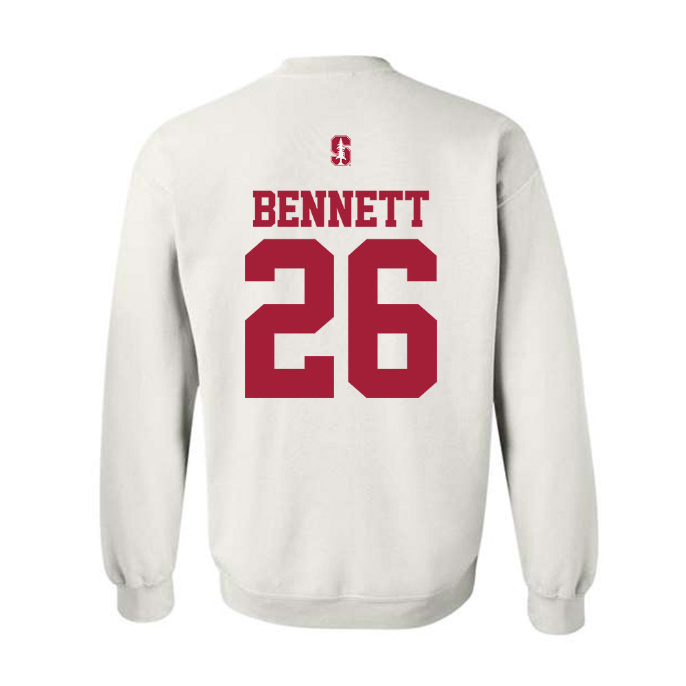 Stanford - NCAA Men's Soccer : Brad Bennett - Classic Shersey Crewneck Sweatshirt-1
