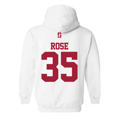 Stanford - NCAA Football : Matt Rose - Classic Shersey Hooded Sweatshirt-1