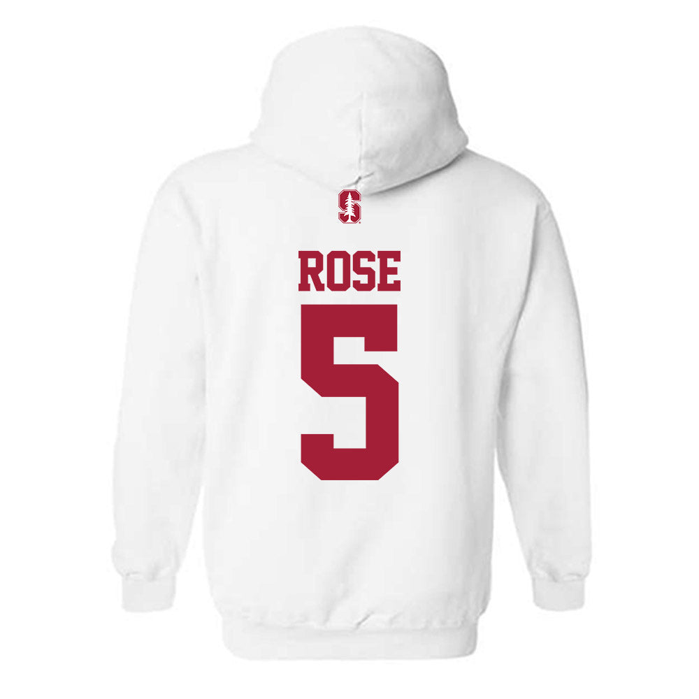 Stanford - NCAA Women's Lacrosse : Olivia Rose - Classic Shersey Hooded Sweatshirt-1