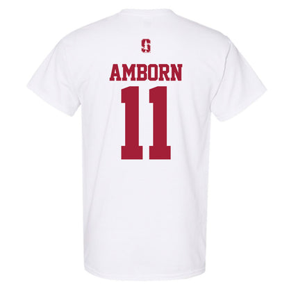 Stanford - NCAA Women's Basketball : Carly Amborn - Classic Shersey T-Shirt-1