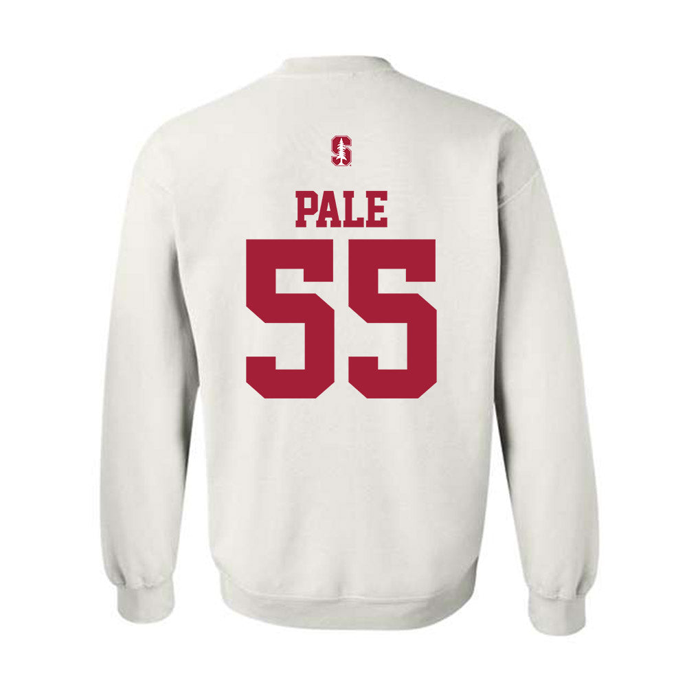 Stanford - NCAA Football : Simione Pale - Classic Shersey Crewneck Sweatshirt-1