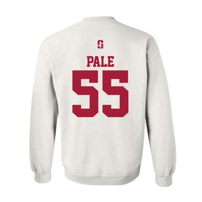 Stanford - NCAA Football : Simione Pale - Classic Shersey Crewneck Sweatshirt-1