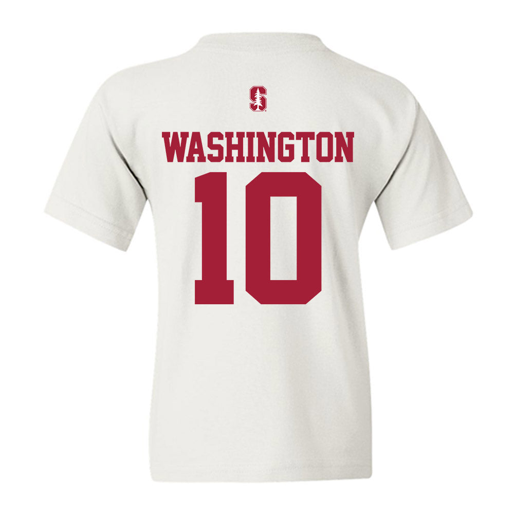 Stanford - NCAA Football : Jordan Washington - Classic Shersey Youth T-Shirt-1