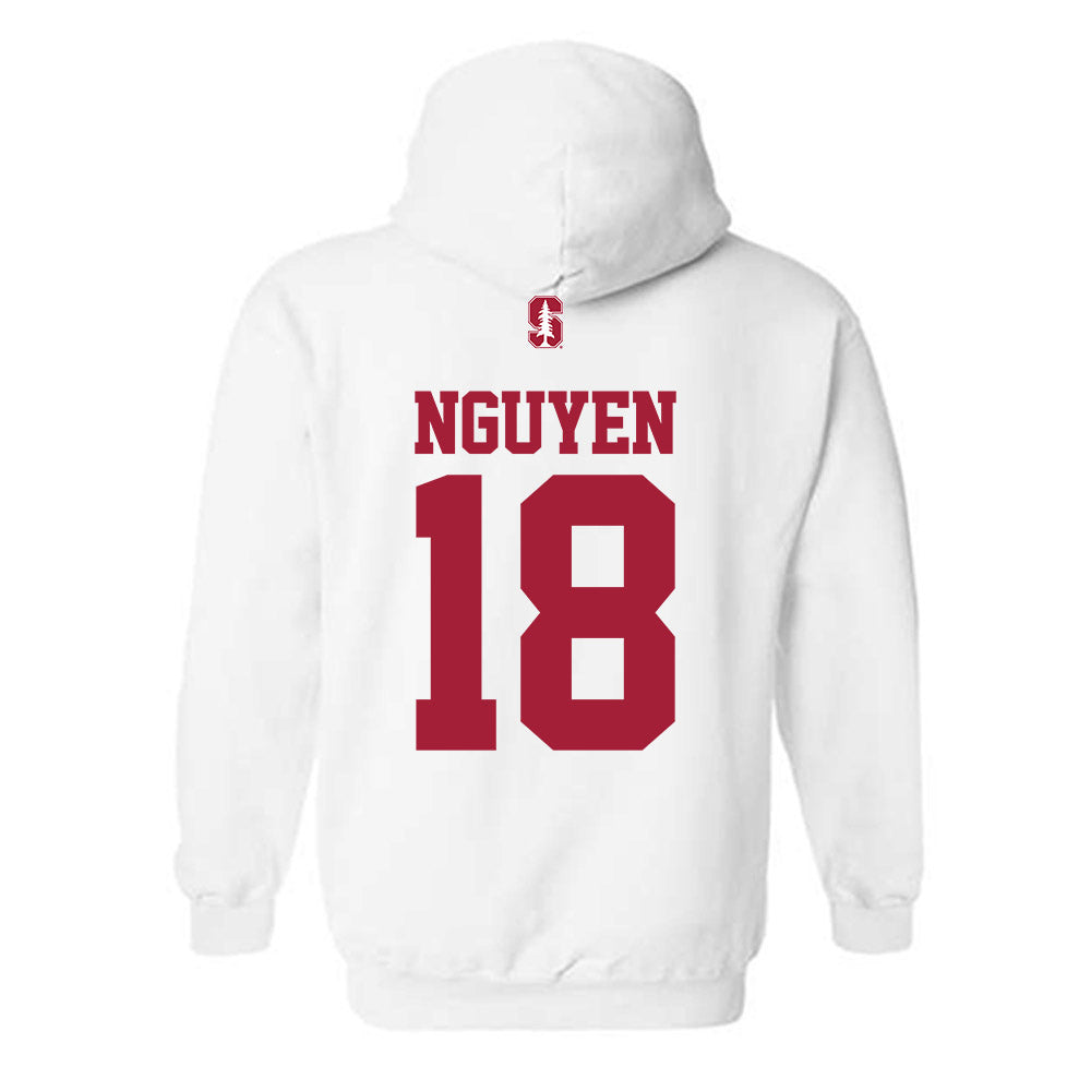 Stanford - NCAA Women's Soccer : Y-Lan Nguyen - Classic Shersey Hooded Sweatshirt-1
