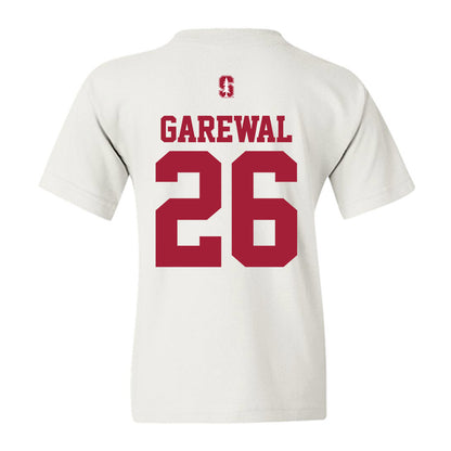 Stanford - NCAA Baseball : Sam Garewal - Classic Shersey Youth T-Shirt-1