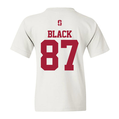 Stanford - NCAA Football : Aiden Black - Classic Shersey Youth T-Shirt-1
