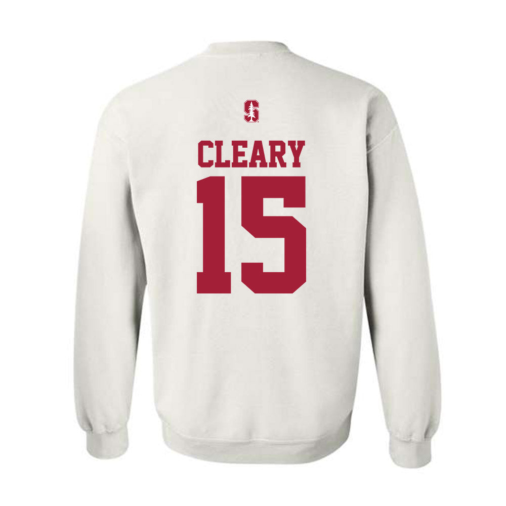 Stanford - NCAA Men's Soccer : Will Cleary - Classic Shersey Crewneck Sweatshirt-1