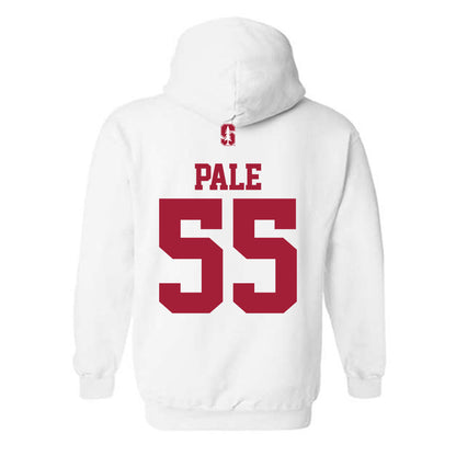 Stanford - NCAA Football : Simione Pale - Classic Shersey Hooded Sweatshirt-1