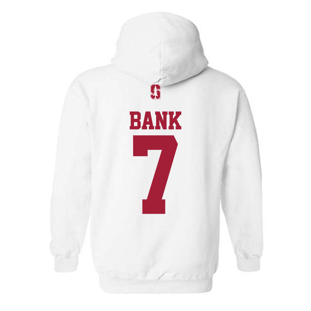 Stanford - NCAA Men's Soccer : Fletcher Bank - Classic Shersey Hooded Sweatshirt-1