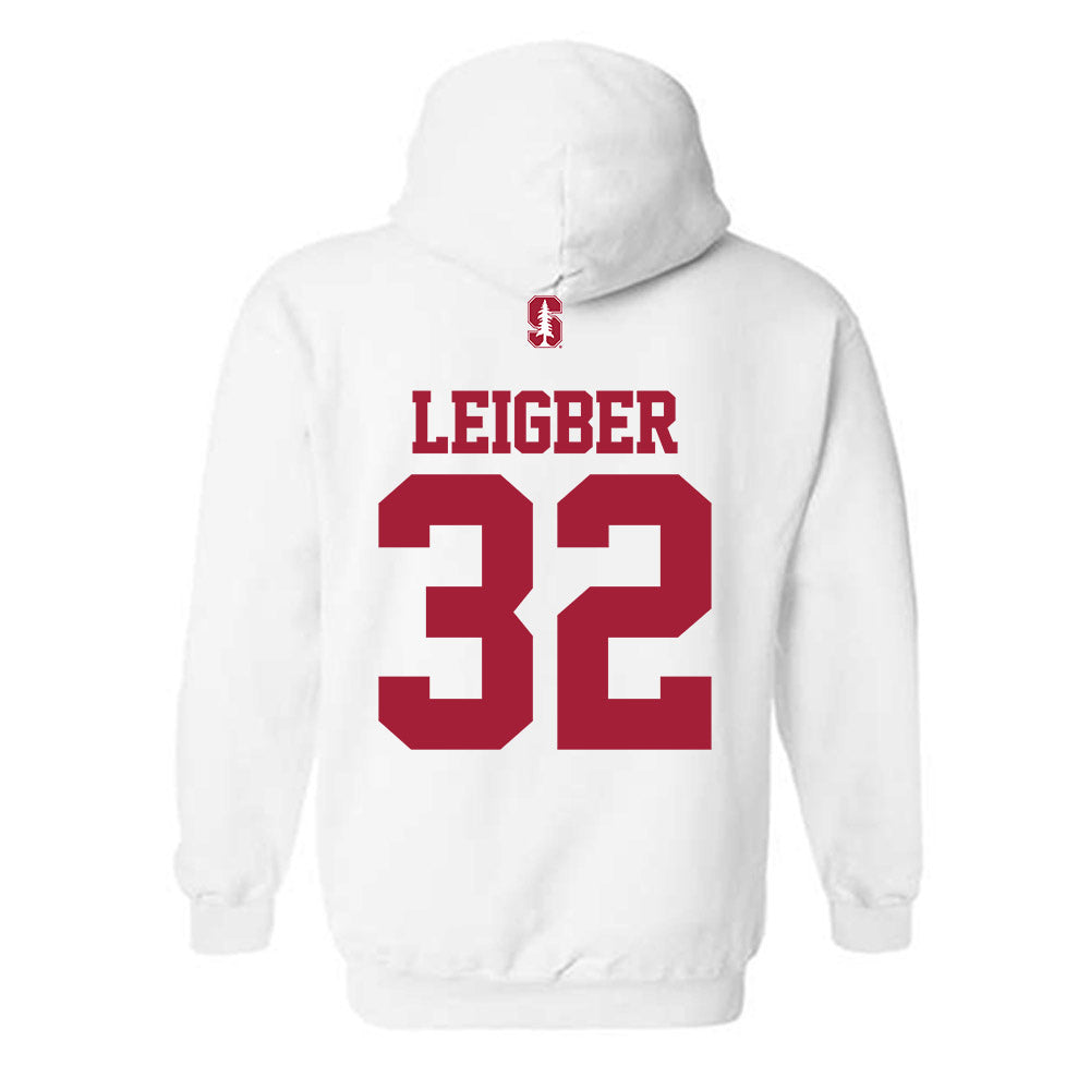 Stanford - NCAA Football : Mitch Leigber - Classic Shersey Hooded Sweatshirt-1