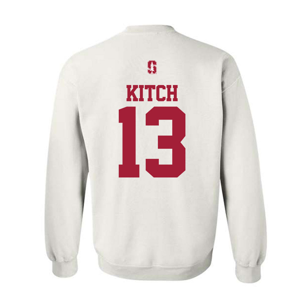 Stanford - NCAA Men's Basketball : Ethan Kitch - Classic Shersey Crewneck Sweatshirt-1