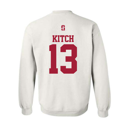 Stanford - NCAA Men's Basketball : Ethan Kitch - Classic Shersey Crewneck Sweatshirt-1