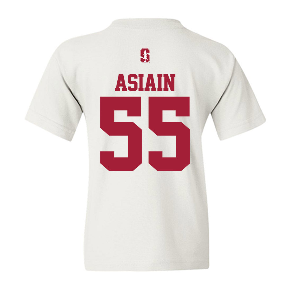 Stanford - NCAA Football : Joe Asiain - Classic Shersey Youth T-Shirt-1