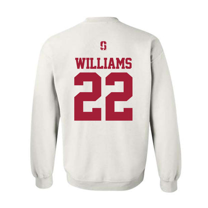 Stanford - NCAA Women's Lacrosse : Peep Williams - Classic Shersey Crewneck Sweatshirt-1