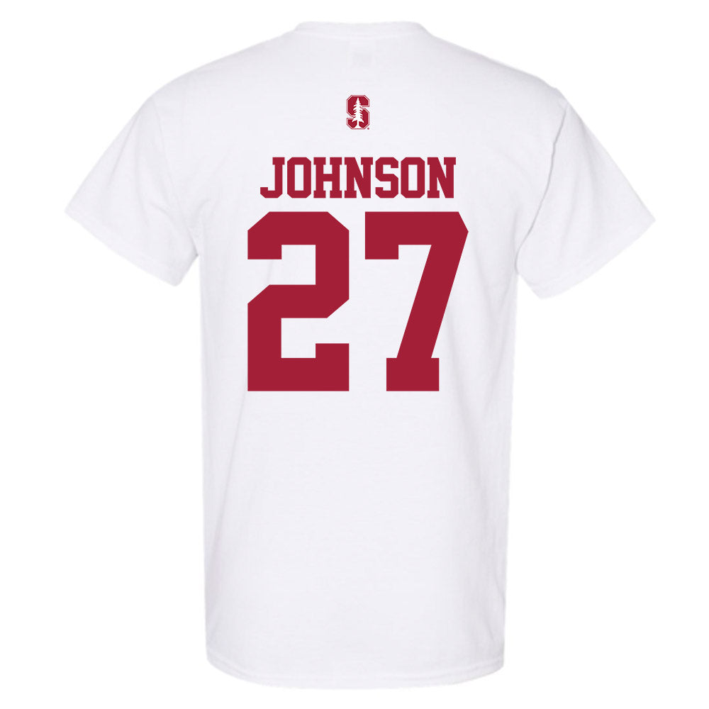 Stanford - NCAA Women's Lacrosse : Ellie Johnson - Classic Shersey T-Shirt-1