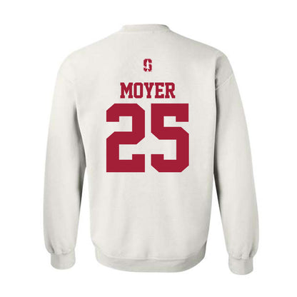 Stanford - NCAA Men's Soccer : Joe Moyer - Classic Shersey Crewneck Sweatshirt-1