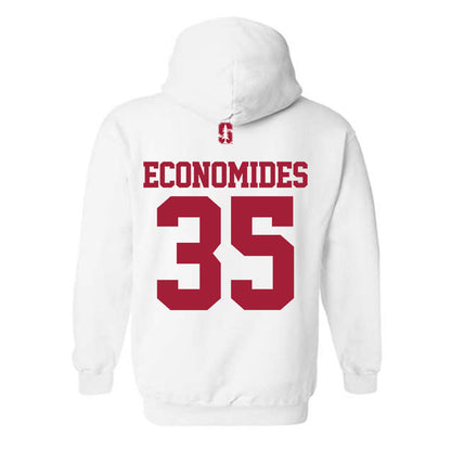 Stanford - NCAA Softball : Joie Economides - Classic Shersey Hooded Sweatshirt-1