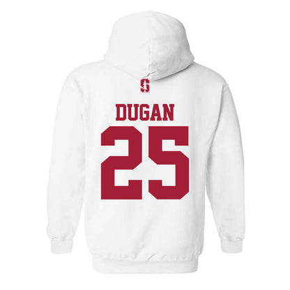 Stanford - NCAA Baseball : Nick Dugan - Classic Shersey Hooded Sweatshirt-1