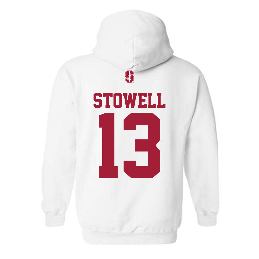 Stanford - NCAA Beach Volleyball : Clara Stowell - Classic Shersey Hooded Sweatshirt-1