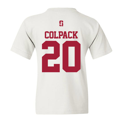 Stanford - NCAA Women's Lacrosse : Anna Colpack - Classic Shersey Youth T-Shirt-1