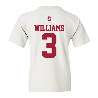 Stanford - NCAA Football : CJ Williams - Classic Shersey Youth T-Shirt-1