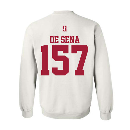 Stanford - NCAA Wrestling : Jack De Sena - Classic Shersey Crewneck Sweatshirt-1