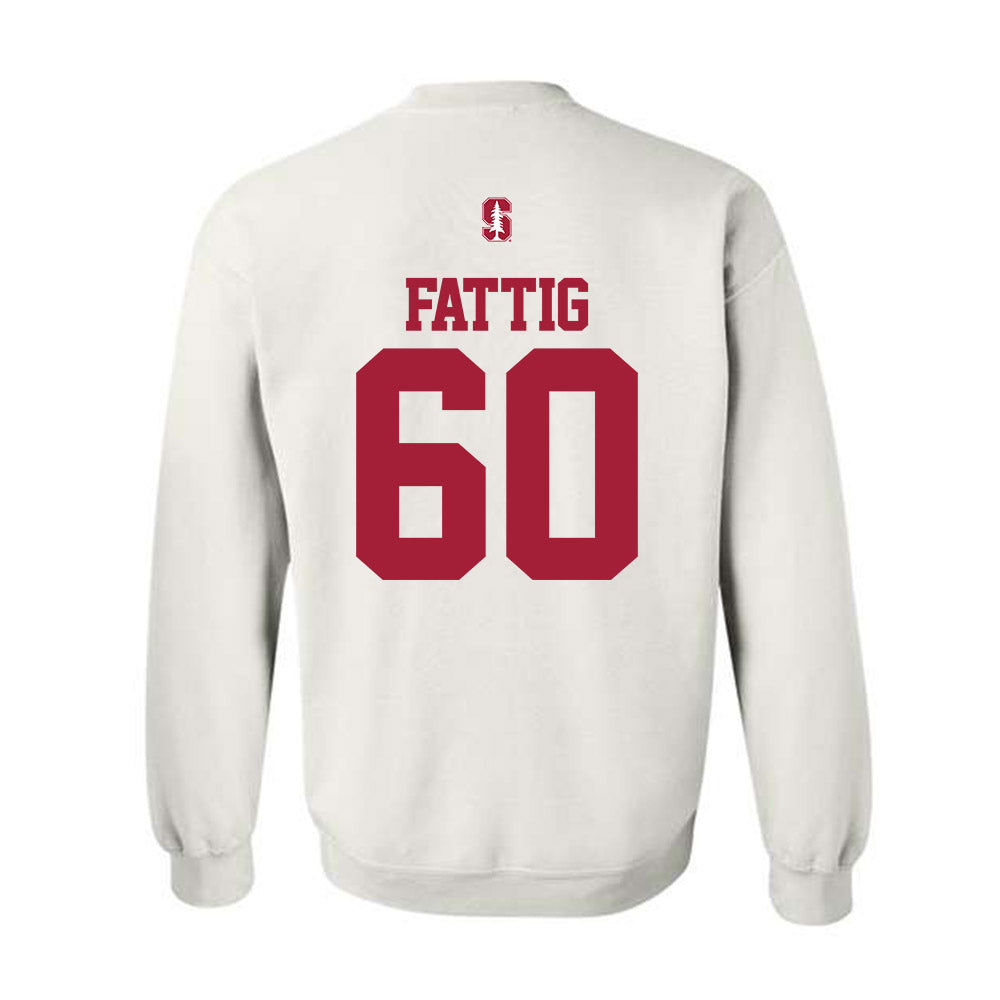 Stanford - NCAA Football : Nicholas Fattig - Classic Shersey Crewneck Sweatshirt-1