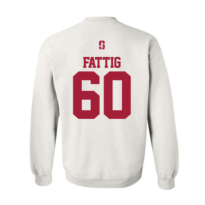 Stanford - NCAA Football : Nicholas Fattig - Classic Shersey Crewneck Sweatshirt-1