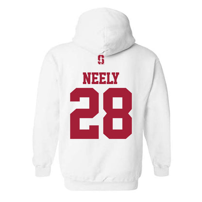 Stanford - NCAA Football : Sam Neely - Classic Shersey Hooded Sweatshirt-1
