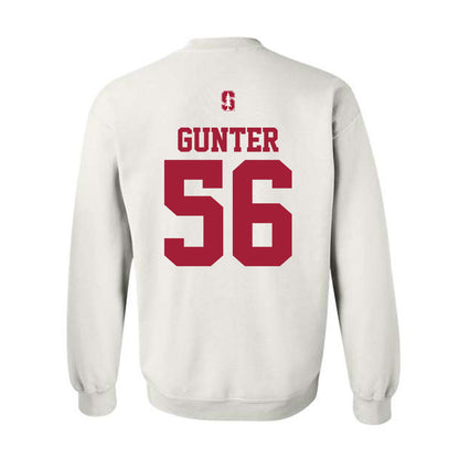 Stanford - NCAA Football : Hayden Gunter - Classic Shersey Crewneck Sweatshirt-1