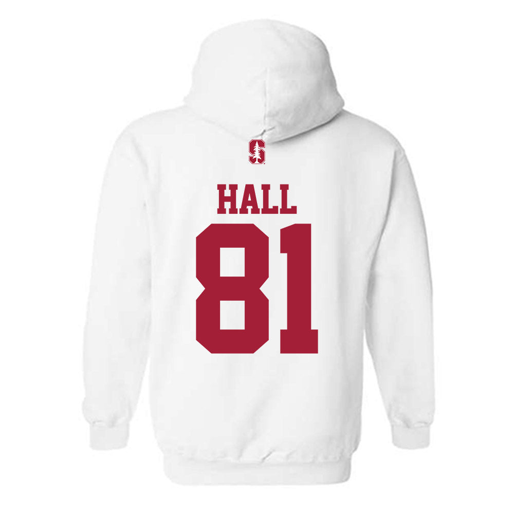 Stanford - NCAA Football : JonAnthony Hall - Classic Shersey Hooded Sweatshirt-1