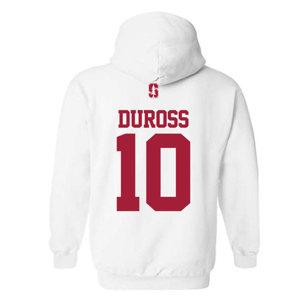 Stanford - NCAA Men's Volleyball : Ryan DuRoss - Classic Shersey Hooded Sweatshirt-1