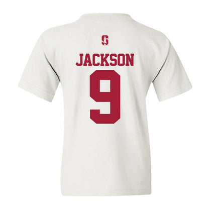 Stanford - NCAA Football : Myles Jackson - Classic Shersey Youth T-Shirt-1